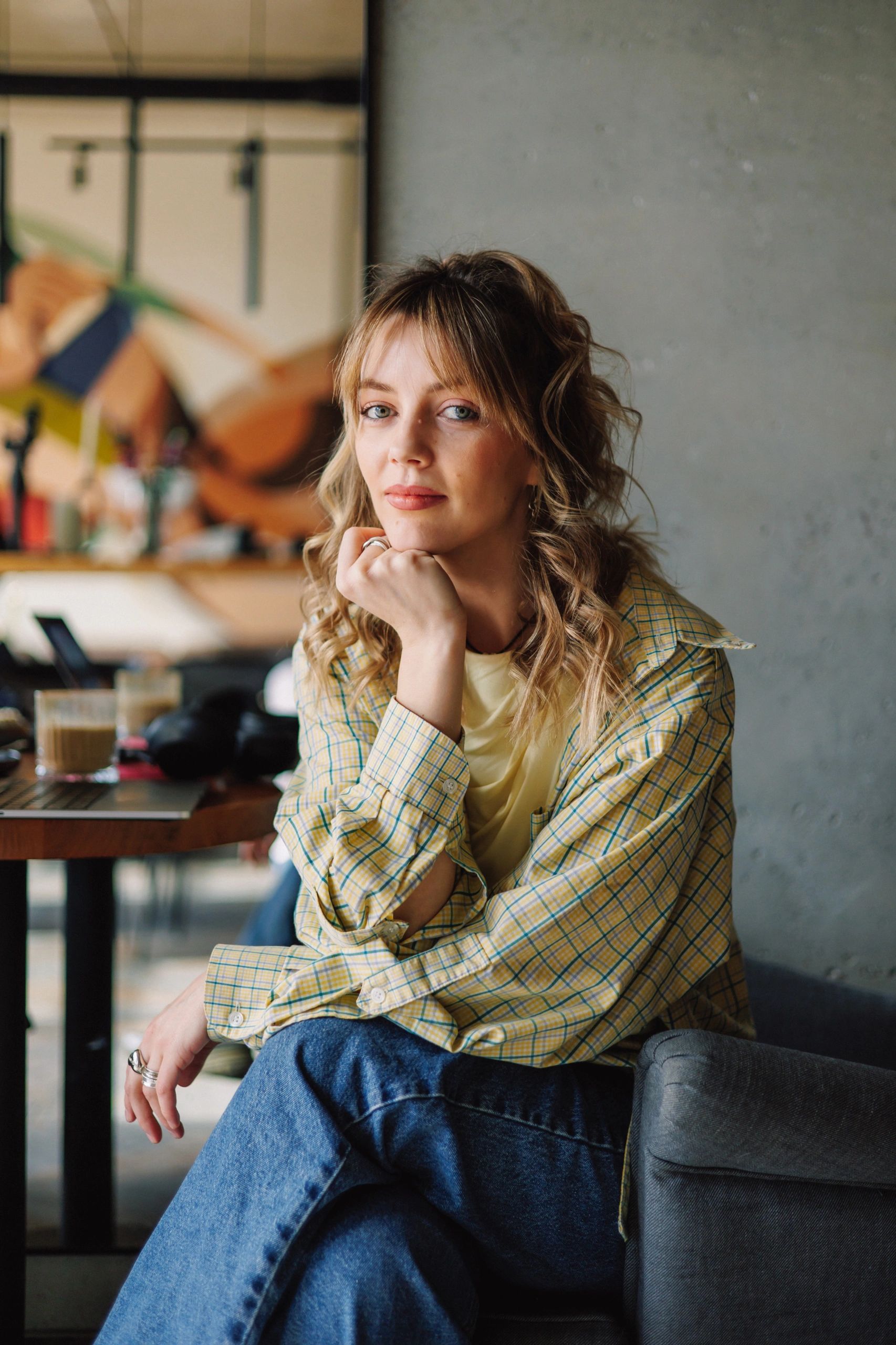 Author portrait in warm natural light